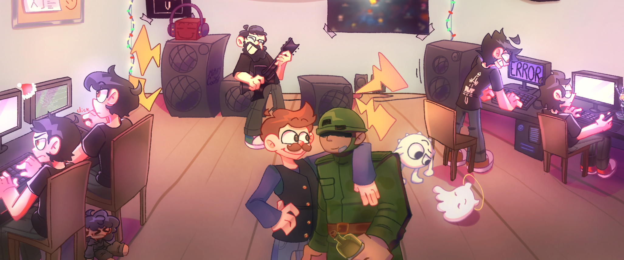 Metablade Studios team artwork banner